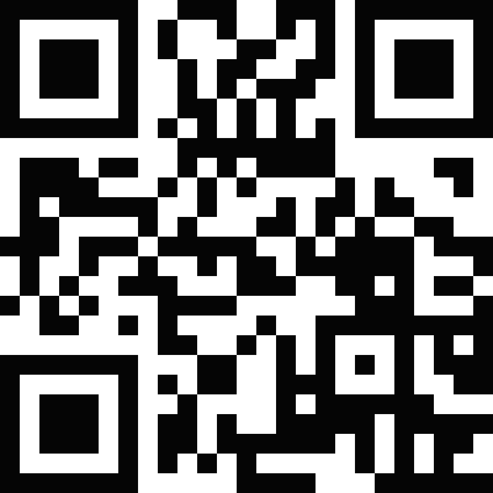 Sample URLZ QR code that opens urlz.ca