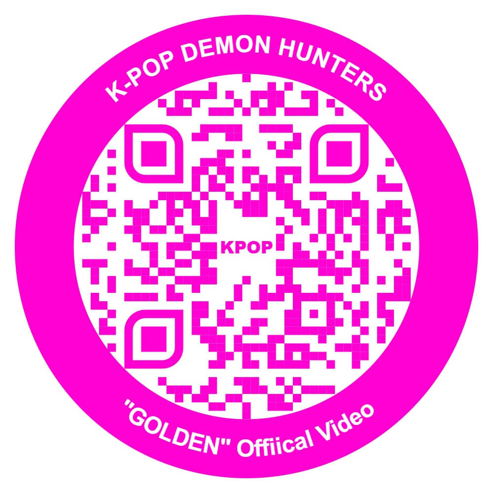 Circular QR code linking to urlz.ca
